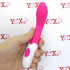 Vibratore impermeabile Punto G multifunzione in silicone rosa 18,2 x 3,1 cm. - 1