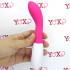 Vibratore impermeabile Punto G multifunzione in silicone rosa 18,2 x 3,1 cm. - 0