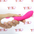 Vibratore impermeabile Punto G multifunzione in silicone rosa 18,2 x 3,1 cm. - 3
