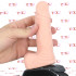 Strap On per Donna e Imbracatura Elastica 14 x 3,5 cm. color Carne - 3