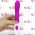 Vibratore rabbit fucsia in silicone con 30 vibrazioni 20 x 3,3 cm. - 3