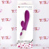 Vibratore rabbit fucsia in silicone con 30 vibrazioni 20 x 3,3 cm. - 4