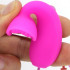 Vibratore con setole stimola clitoride in silicone inodore 7,6 x 3,8 cm. - 1