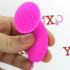 Vibratore con setole stimola clitoride in silicone inodore 7,6 x 3,8 cm. - 3