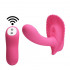 Vibratore Punto G Indossabile in Silicone con Telecomando 12,5 x 2,9 cm. Rosa - 0