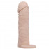 Guaina per Pene con Anello per Testicoli color Carne 15 x 3,6 cm. - 6