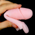 Guaina per Pene con Anello per Testicoli color Carne 15 x 3,6 cm. - 4