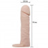 Guaina per Pene con Anello per Testicoli color Carne 15 x 3,6 cm. - 11