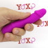 Mini vibratore realistico in silicone fucsia 12,7 x 2,5 cm. - 0