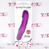 Stev - Vibratore Punto G con rilievi stimolanti in silicone fucsia 13,5 x 2,9 cm. - 5