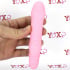 Stev - Vibratore Punto G con rilievi stimolanti in silicone rosa 13,5 x 2,9 cm. - 3