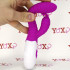 Vibratore rabbit in silicone fucsia sagomato con 30 vibrazioni 20 x 3,2 cm. - 4