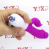 Vibratore rabbit fucsia in silicone con 30 vibrazioni 19,2 x 3,1 cm. - 4