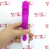 Vibratore rabbit fucsia in silicone con 30 vibrazioni 19,2 x 3,1 cm. - 2