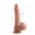 Dildo Realistico Doppia Densita in Puro silicone 18 x 3,6 cm. Joseph - 0