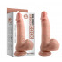 Dildo Realistico Doppia Densita in Puro silicone 18 x 3,6 cm. Joseph - 1