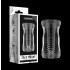 Masturbatore Trasparente Ice con Onde Stimolanti TPE - 1