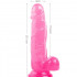 Fallo Realistico Crystal Jelly Rosa 17 x 4 cm. - 0