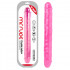 Fallo Doppio Realistico Crystal Jelly Rosa 30 x 3,8 cm. - 0