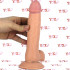 Fallo Ultra Realistico Morbido e Flessibile 21 x 4,3 cm. Color Carne - 5