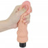 Dave - Vibratore Realistico in Morbido CyberSkin 19,3 x 3,7 cm. Color Carne - 0