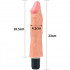 Vibratore Realistico Posizionabile 18,5 x 4,2 cm. Color Carne - 2