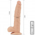 Vibratore Ultra Realistico Morbido e Flessibile 24 x 3,8 cm. Color Carne - 3