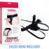 Imbracatura Universale per StrapOn con Anello in Silicone - 0