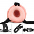 Vibratore Cavo Indossabile per Uomo 16 x 4 cm. color Carne - 1