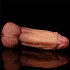 Fallo Gigante Ultra Realistico in Silicone Dual Density 24,5 x 7 cm. - 1