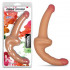 Fallo Doppio Indossabile 30,5 x 3,2 cm. in Silicone color Carne - 3