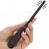 Sonda Dilatatore Uretra Flessibile Vibrante in Silicone 21 x 0,5 cm. Nero - 0