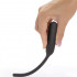 Sonda Dilatatore Uretra Flessibile Vibrante in Silicone 21 x 0,5 cm. Nero - 1