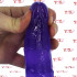 Fallo Realistico in Jelly Morbido e Flessibile 18 x 4,1 cm. Viola - 5