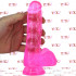 Fallo Realistico in Jelly Morbido e Flessibile 15,5 x 3,5 cm. Rosa - 0