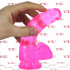 Fallo Realistico in Jelly Morbido e Flessibile 15,5 x 3,5 cm. Rosa - 1