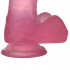 Fallo Realistico in Jelly Morbido e Flessibile 15 x 3,5 cm. Rosa - 3
