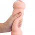 Masturbatore Doppio a Forma di Vagina e Ano Penetrabili in TPE 22 x 6 cm. - 1