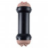Masturbatore Doppio a Forma di Vagina e Bocca Penetrabili in TPE 22 x 6 cm. - 0