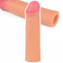Guaina Realistica Allunga Pene in Silicone +5,5 cm. Color Carne - 0