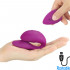 O-Sensual - Vibratore per Coppia con Telecomando Wireless 9 x 2 cm. in Silicone Fucsia Ricaricabile USB - 0