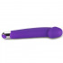 Vibratore in Silicone Ricaricabile USB 16,5 x 2,8 cm. Viola - 1
