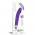 Vibratore in Silicone Ricaricabile USB 16,5 x 2,8 cm. Viola - 3