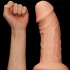 Fallo Gigante Realistico Ricurvo 23 x 6,6 cm. Color Carne - 0