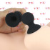 Potenti Succhia Capezzoli Unisex in Puro Silicone Nero - 0