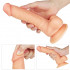 Fallo Ultra Realistico Morbido e Flessibile 20 x 4 cm. Color Carne - 1