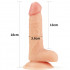 StrapOn per Donna 16 x 3,6 cm. color Carne - 5