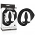 Cuneo Anale con Coda Nera da Pony 10,8 x 3,7 cm. Nero - 3