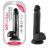 Dildo Realistico Mr Rude Nero 18 x 4 cm. Mason - 2