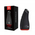 Masturbatore Gola Profonda Riscaldante Vibrante in Silicone Ricaricabile USB - 7